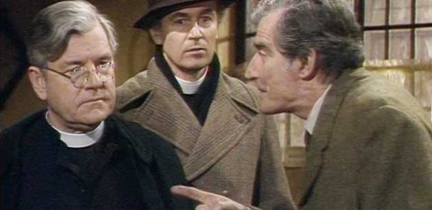 scene from Father Brown episode