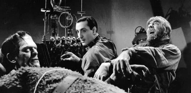 Son of Frankenstein scene