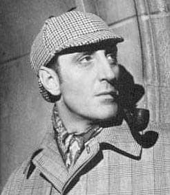 Rathbone as Holmes