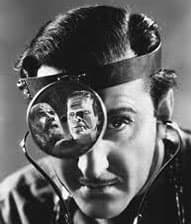 Rathbone in Son of Frankenstein