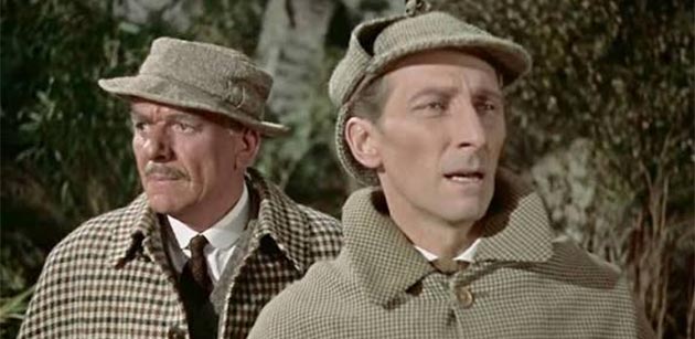 Andr� Morell and Peter Cushing